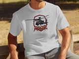 AH-64 Apache Helicopter T-Shirt, Military Aviation Shirt, Army Veteran Pilot Graphic Tee, Attack Chopper Gift for Aviation Enthusiast thumbnail 4