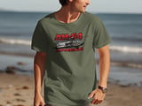 AH-64 Apache Helicopter T-Shirt, Military Aviation Tee, Attack Chopper Graphic Shirt, Army Pilot Veteran Gift, Tactical Aircraft Apparel thumbnail 12