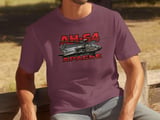 AH-64 Apache Helicopter T-Shirt, Military Aviation Tee, Attack Chopper Graphic Shirt, Army Pilot Veteran Gift, Tactical Aircraft Apparel thumbnail 6