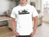 AH-64 Apache Helicopter T-Shirt, Military Aviation Graphic Tee, Army Veteran Pilot Shirt, Attack Chopper Gift for Him, Flight Enthusiast Top thumbnail 6