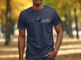 Apache Helicopter T-Shirt, AH-64 Military Aviation Graphic Tee, Attack Chopper Shirt, Pilot Veteran Gift, Retro Flight AvGeek Apparel thumbnail 9