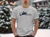 Apache Helicopter T-Shirt, AH-64 Military Aviation Graphic Tee, Attack Chopper Shirt, Pilot Veteran Gift, Retro Flight AvGeek Apparel thumbnail 11