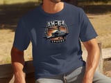 AH-64 Apache Helicopter T-Shirt, Military Aviation Shirt, Attack Chopper Graphic Tee, Army Aviator Pilot Gift, Aircraft Veteran Apparel thumbnail 13