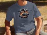 AH-64 Apache Helicopter T-Shirt, Military Aviation Shirt, Attack Chopper Graphic Tee, Army Aviator Pilot Gift, Aircraft Veteran Apparel thumbnail 14
