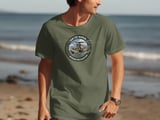 AH-1Z Viper Helicopter T-Shirt Military Aviation Tee, Attack Copter Graphic Shirt, Pilot Veteran Gift for Him, Tactical Warbird Apparel thumbnail 3