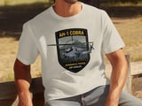 AH-1 Cobra Helicopter T-Shirt, Air Cavalry Military Graphic Tee, Tactical Attack Gunship Veteran Shirt, Aviation Gift for Pilot or Dad thumbnail 3
