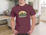AH-1 Cobra Attack Helicopter T-Shirt, Retro Military Aviation Graphic Tee, Vintage Pilot Shirt, Gunship Aircraft Gift for Veteran Dad thumbnail 7