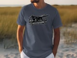 B1 Lancer T-Shirt, Vintage Military Airplane Graphic Tee, Strategic Bomber Crew Shirt, Retro Air Force Aviation Gift for Pilot or Veteran thumbnail 5