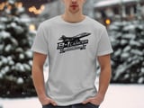 B1 Lancer T-Shirt, Vintage Military Airplane Graphic Tee, Strategic Bomber Crew Shirt, Retro Air Force Aviation Gift for Pilot or Veteran thumbnail 8