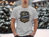 B-1 Lancer T-Shirt, Strategic Air Command Bomber Tee, The Bone Military Aviation Graphic Shirt, Air Force Veteran Pilot Gift for Him thumbnail 3