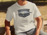 B-1 Lancer T-Shirt, Military Jet Shirt, Bomber Aircraft Graphic Tee, Aviation Pilot Gift, Air Force Veteran Top, Rugged Shield Bomber Tee thumbnail 6