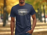 B-1 Lancer T-Shirt, Military Jet Shirt, Bomber Aircraft Graphic Tee, Aviation Pilot Gift, Air Force Veteran Top, Rugged Shield Bomber Tee thumbnail 1