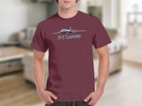 B-1 Lancer T-Shirt, Supersonic Military Bomber Aircraft Tee, Cool Aviation Pilot Shirt, Graphic AvGeek Apparel Gift for Him thumbnail 4
