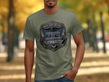 Stealth Bomber T-Shirt, Military Aviation Graphic Tee, B-2 Spirit Air Force Shirt, Veteran Retirement Gift for Pilot, Dad Aviation Present thumbnail 6