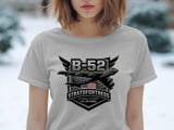 B-52 Stratofortress Shirt, Military Aviation Graphic Tee, US Air Force Veteran Gift, Patriotic Bomber Pilot Top, Tactical Airman T-Shirt thumbnail 5