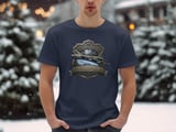 B-52 Stratofortress T-Shirt, US Air Force Military Aviation Shirt, Veteran Gift Tee, Patriotic Bomber Graphic T-Shirt, Pilot Shield Top thumbnail 3