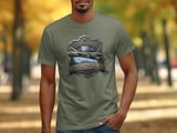 B-52 Stratofortress T-Shirt, US Air Force Military Aviation Shirt, Veteran Gift Tee, Patriotic Bomber Graphic T-Shirt, Pilot Shield Top thumbnail 7