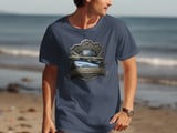 B-52 Stratofortress T-Shirt, US Air Force Military Aviation Shirt, Veteran Gift Tee, Patriotic Bomber Graphic T-Shirt, Pilot Shield Top thumbnail 9