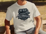 B52 Stratofortress Shirt, Military Aviation T-Shirt, Bomber Aircraft Graphic Tee, Air Force Veteran Gift, Tactical Airplane Top for Men thumbnail 4
