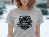 B52 Stratofortress Shirt, Military Aviation T-Shirt, Bomber Aircraft Graphic Tee, Air Force Veteran Gift, Tactical Airplane Top for Men thumbnail 5
