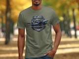 B-52 Stratofortress T-Shirt, US Air Force Military Aviation Bomber Tee, Vintage Airplane Pilot Graphic Shirt, Veteran Gift for Dad thumbnail 4