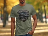 B-52 Stratofortress T-Shirt, Military Aviation Shirt, Global Strike Command Air Force Tee, Veteran Gift Graphic Tee, Pilot History Top thumbnail 4