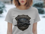 B-52 Stratofortress T-Shirt, Military Aviation Shirt, Global Strike Command Air Force Tee, Veteran Gift Graphic Tee, Pilot History Top thumbnail 8