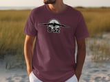 B-52 Bomber T-Shirt, Military Aviation Shirt, Retro Airforce Airplane Graphic Tee, Pilot Veteran Gift, Strategic Bomber Graphic Tee thumbnail 9