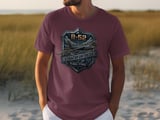 B-52 Stratofortress Shirt, Vintage Military Aviation Graphic T-Shirt, Air Force Veteran Gift, Tactical Bomber Plane Crest Tee for Him thumbnail 6