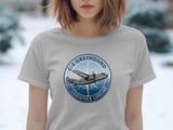 C-2 Greyhound Shirt Navy Aviation T-Shirt, Military Pilot Graphic Tee, Carrier Onboard Delivery Veteran Gift, Naval Aircraft Aviation Tee thumbnail 1