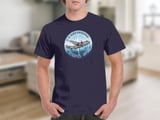 C-2 Greyhound Shirt Navy Aviation T-Shirt, Military Pilot Graphic Tee, Carrier Onboard Delivery Veteran Gift, Naval Aircraft Aviation Tee thumbnail 4