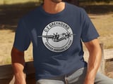 C-2 Greyhound Shirt Carrier Onboard Delivery Navy Aviation Graphic Tee Military Plane Pilot Gift Retro Avgeek Aircraft T-Shirt thumbnail 7
