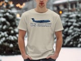 C-5 Galaxy T-Shirt Aviation Pilot Shirt, Air Force Cargo Plane Graphic Tee, Military Aircraft Enthusiast Top, AvGeek Veteran Gift for Men thumbnail 9