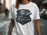 C-5 Galaxy T-Shirt, Military Aviation Shirt, Strategic Airlift Plane Tee, Air Force Veteran Gift, Cargo Aircraft Graphic Tee for Pilot thumbnail 2