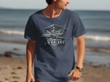 C-5 Galaxy T-Shirt, Military Airlift Tee, US Air Force Cargo Plane Shirt, Aviation Enthusiast Graphic Top, Veteran Gift for Dad thumbnail 7