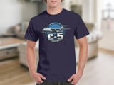 C-5 Galaxy T-Shirt, Military Airplane Graphic Tee, Cargo Plane Aviator Shirt, Air Force Veteran Gift, Vintage Aviation Crew Apparel thumbnail 3