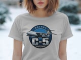 C-5 Galaxy T-Shirt, Military Airplane Graphic Tee, Cargo Plane Aviator Shirt, Air Force Veteran Gift, Vintage Aviation Crew Apparel thumbnail 8