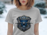 C-5 Galaxy T-Shirt Military Aviation Airlift Cargo Plane Veteran Pilot Shirt AvGeek Gift Strategic Crest Graphic Tee Men thumbnail 7