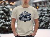 C-5 Galaxy T-Shirt Military Aviation Tee, Strategic Airlift Plane Graphic Shirt, Air Force Veteran Gift, Heavy Cargo Aircraft Pilot Crew Top thumbnail 7