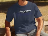 C-5 Galaxy T-Shirt, Military Airplane Shirt, Aviation Veteran Gift, Pilot Cargo Plane Tee, Air Force Aircraft Graphic Top, Gift for Him thumbnail 7
