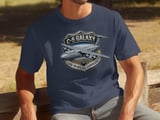 C-5 Galaxy T-Shirt Military Aviation Tee Air Mobility Command USAF Veteran Shirt Airplane Graphic Shirt Aviation Gift for Men thumbnail 9