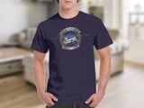 Chinook Helicopter T-Shirt Heavy Lift Aviation Shirt Military Veteran Crest Tee Tandem Rotor Pilot Gift Army Aviation Graphic Apparel thumbnail 1