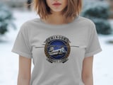 Chinook Helicopter T-Shirt Heavy Lift Aviation Shirt Military Veteran Crest Tee Tandem Rotor Pilot Gift Army Aviation Graphic Apparel thumbnail 6