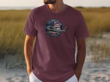 CH-53 Super Stallion T-Shirt, USMC Military Helicopter Shirt, Patriotic American Aviator Tee, Veteran Aviation Gift for Pilot thumbnail 5