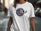 CH-53 Super Stallion T-Shirt, USMC Military Helicopter Shirt, Patriotic American Aviator Tee, Veteran Aviation Gift for Pilot thumbnail 2