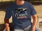 E-2 Hawkeye Shirt, Naval Aviation T-Shirt, Guardians of the Fleet Military Aircraft Tee, Veteran Aviator Gift, Pilot Graphic T-Shirt thumbnail 2