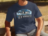 E-2 Hawkeye T-Shirt, Navy Aviation Flight Deck Shirt, Military Aircraft Tee, Retro Pilot Graphic Top, Airborne Radar Plane Gift for Him thumbnail 1