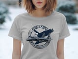 F-15 Eagle Fighter Jet T-Shirt, Military Aviation Air Superiority Shirt, Pilot Veteran Gift, Graphic Air Force Plane Tee for Men and Women thumbnail 1