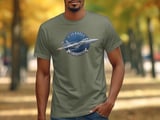 F-15 Eagle Fighter Jet T-Shirt, Military Aviation Air Superiority Graphic Tee, Pilot Veteran Shirt, Airplane Enthusiast Retro Gift thumbnail 6