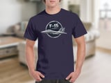 F-15 Eagle Fighter Jet T-Shirt, Military Aviation Graphic Tee, Air Force Pilot Apparel, Aviator Aeroplane Graphic Shirt, Gift for Him thumbnail 9